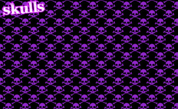 Free Purple Skull Mobile