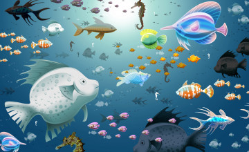 Free Wallpaper Fish Aquarium
