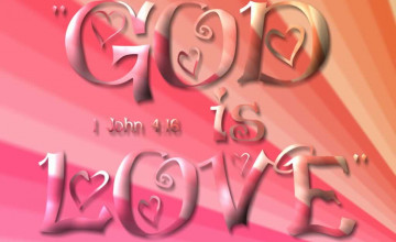 Free Wallpapers God is Love
