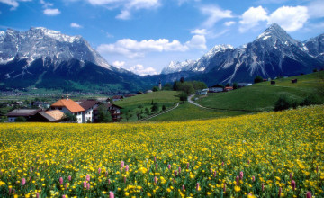 French Countryside Desktop Wallpaper