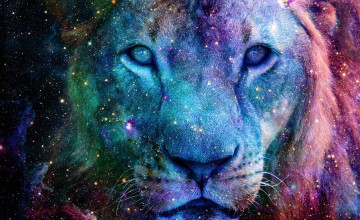 Galaxy Lion Wallpapers
