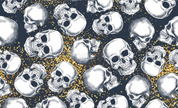 Glitter Skull Wallpapers