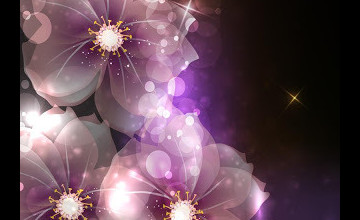 Glowing Flowers Live Wallpapers
