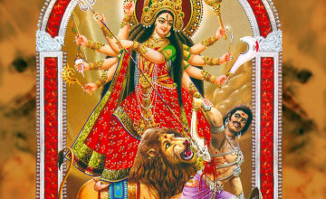 God Durga HD Wallpaper