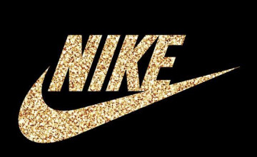 Gold Nike