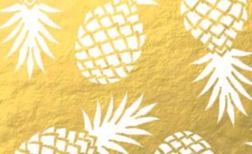 Gold Pineapple Wallpapers