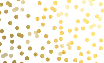 Gold Polka Dot Wallpaper