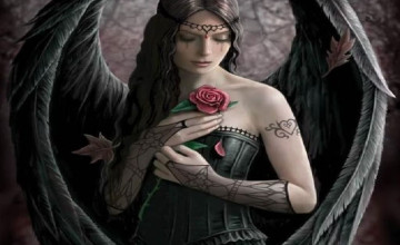 Goth Angel Wallpapers