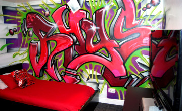 Graffiti Wallpaper for Room