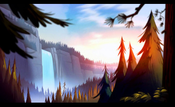 Gravity Falls Desktop Wallpaper
