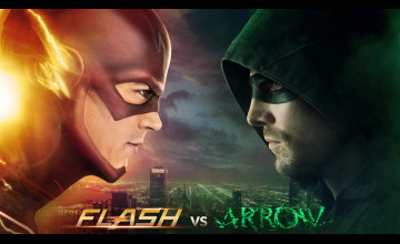 Green Arrow and Flash Wallpapers