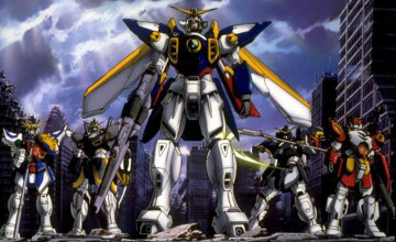 Gundam Wing Backgrounds