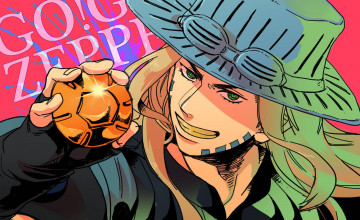 Gyro Zeppeli Phone Wallpapers