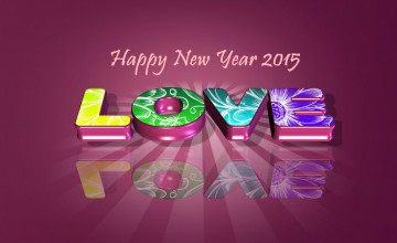 Happy New Year 2015 Love