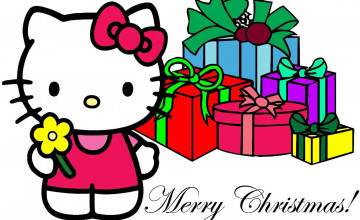 Hello Kitty Christmas Backgrounds
