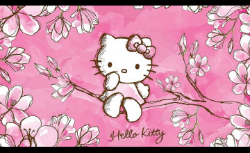 Hello Kitty Spring Computer Wallpapers