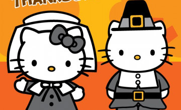 Hello Kitty Thanksgiving Wallpapers