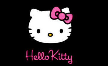 Hello Kitty With Black Backgrounds