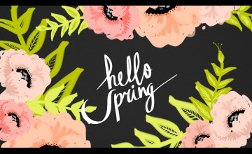 Hello Spring Wallpapers