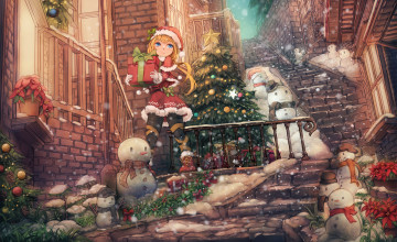 Holiday Anime Wallpapers
