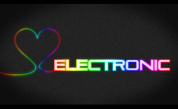 I Love Electronic Music Wallpapers