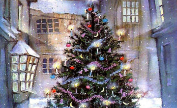 Indoor Christmas Tree Wallpapers