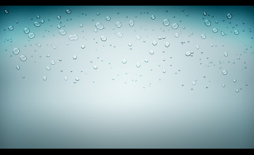 iOS Water Droplet Wallpaper