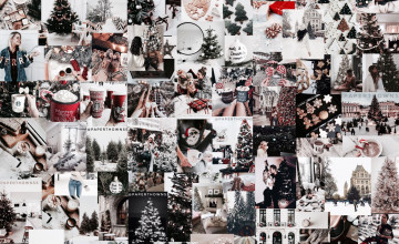 iPad Christmas Collage Wallpapers