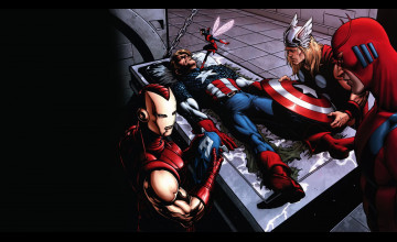 Iron Man Captain America Wallpaper