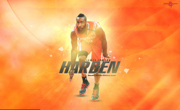 James Harden Rockets HD Wallpaper