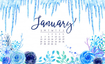 January 2019 Calendar Wallpapers