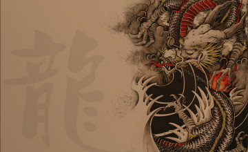 Japanese Dragon Wallpaper