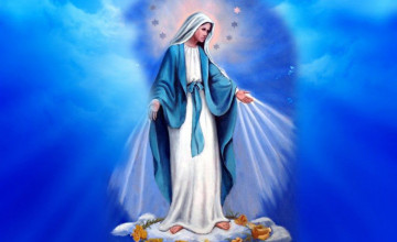 Jesus Christ Mother Mary Wallpapers