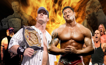 John Cena and Batista Wallpapers