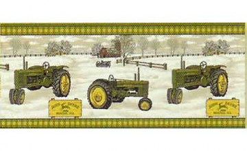 John Deere Wallpaper Border Kids