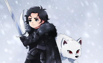 Jon Snow Cartoon Wallpapers