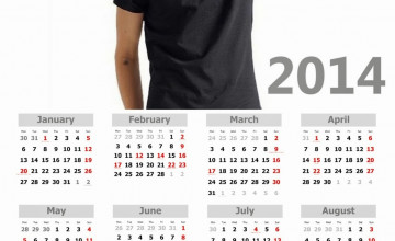 Justin Bieber 2015 Calendar Wallpaper