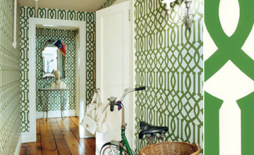Kelly Wearstler Imperial Trellis Wallpaper