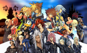 Kingdom Hearts 2 Final Mix Wallpaper