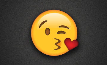 Kiss Emoji Wallpapers