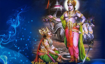 Krishna and Arjun