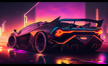 Lamborghini Anime Wallpapers