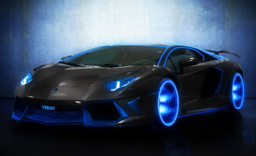 Lamborghini Blue