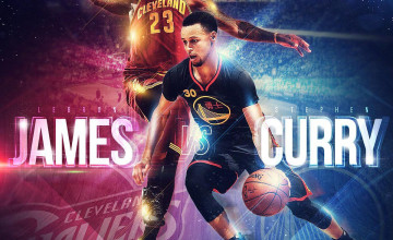 Lebron James and Stephen Curry Wallpapers