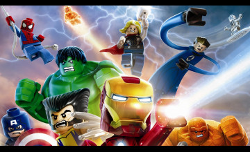 LEGO Avengers Wallpaper