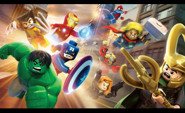 Lego Marvel Superheroes Wallpaper