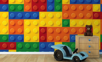 LEGO Wallpaper for Kids Room