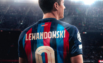 Lewandowski Phone Barcelona