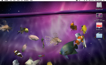 Live Aquarium Desktop Wallpaper