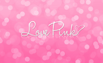 Love Pink Wallpaper